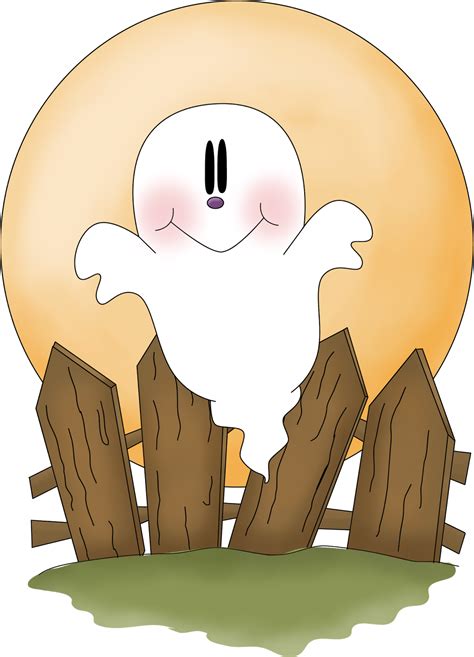 Halloween Ghosts Clipart. - Oh My Fiesta! in english