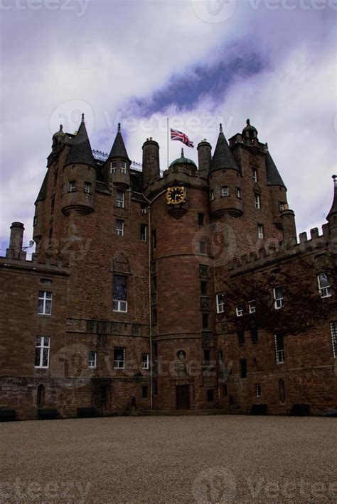 Glamis Castle, Angus, Scotland 17324251 Stock Photo at Vecteezy