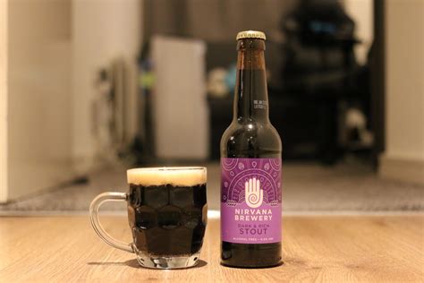 Nirvana Brewery Dark & Rich Non Alcoholic Stout Review | Free Beer