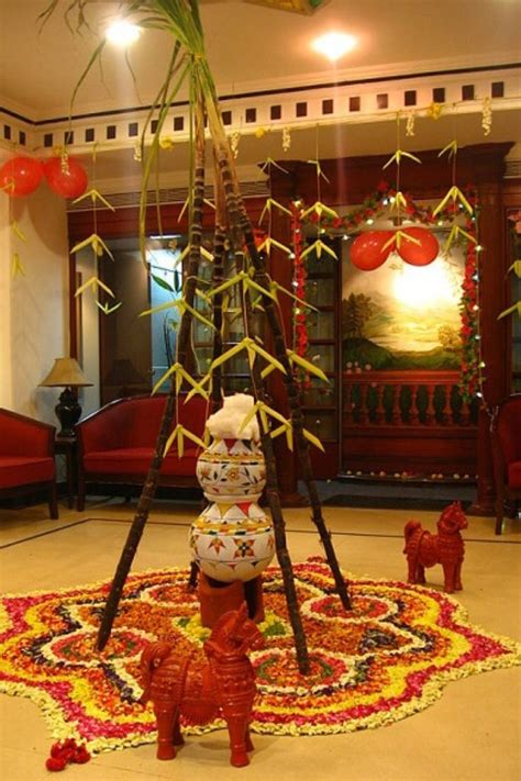 15 Traditional Sankranti Decoration Ideas At Home 2023 | Pongal ...