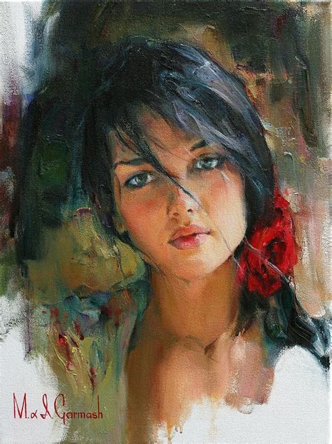 Michael Garmash Watercolor Portraits, Portrait Painting, Painting ...