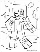 80 minecraft coloring pages Free Pdf Printables – Artofit sketch template