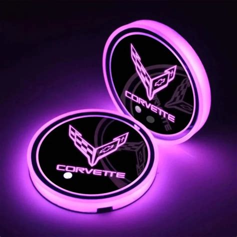 LED Corvette Cup Holder Lights – Car Door Sills