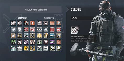 Rainbow Six Siege Sledge: what he can do and how to use him | Rock ...