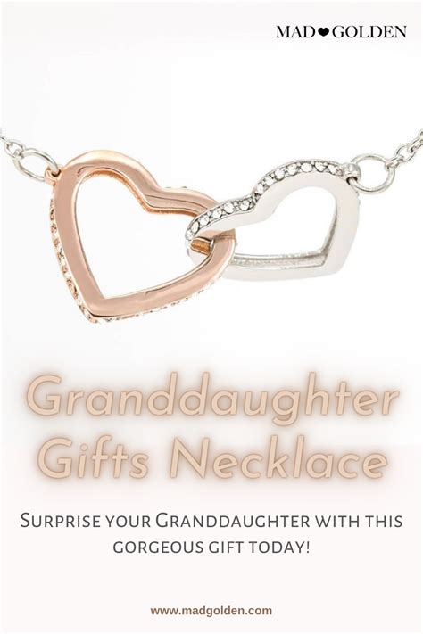 Granddaughter Gifts Necklace To My Granddaughter | Etsy in 2021 | Granddaughter jewelry ...