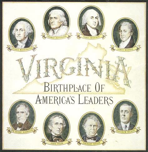 Virginia - birthplace of America's leaders https://www ...