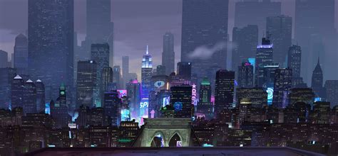 Spider-Man: Into the Spider-Verse Concept Art by Patrick O'Keefe ...