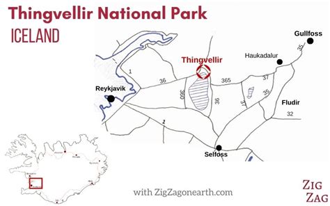 Decano Comprensión Dar permiso thingvellir national park walking map ...