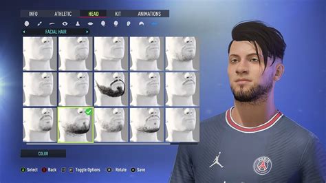 FIFA 22 | ALL NEW HAIRSTYLES AND FACIAL HAIR CUSTOMIZATION - YouTube