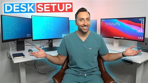 Radiologist DESK SETUP - Work From Home - 2021 - YouTube