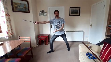 Renaissance Fencing Tutorial 2 Stoccata Thrust - YouTube