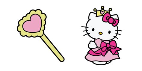 Hello Kitty Princess cursor – Custom Cursor