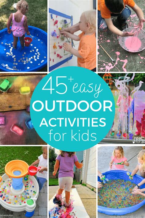 Outdoor Activities for Toddlers and Preschoolers - Toddler Approved