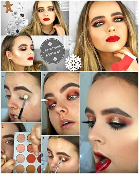 6 Best Christmas Makeup Tutorials to Pull Off This Year - AllDayChic