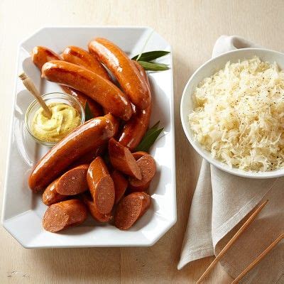 Bahama Mama Sausage, Sauerkraut and Mustard Sampler | Gourmet recipes ...