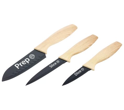 MasterChef 3-Piece Knife Set with Ergonomic Handles - QVC.com