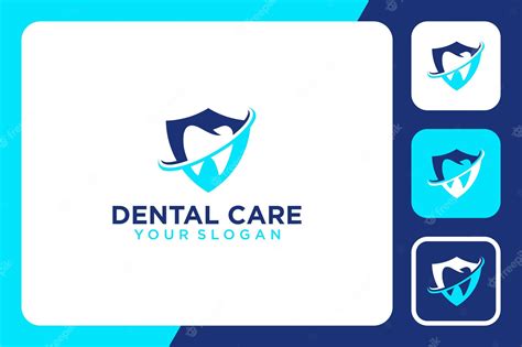 Premium Vector | Dental care logo design icon vector illustration