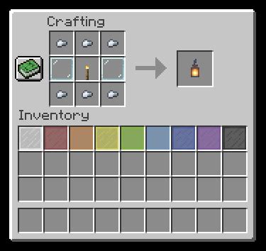 Better Recipe for Lanterns (1.14) : minecraftsuggestions