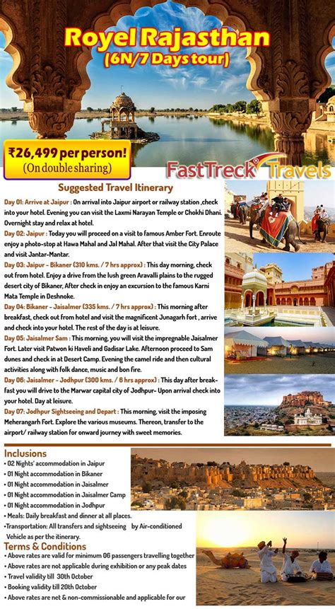 7 Days Royal Rajasthan Tour Package