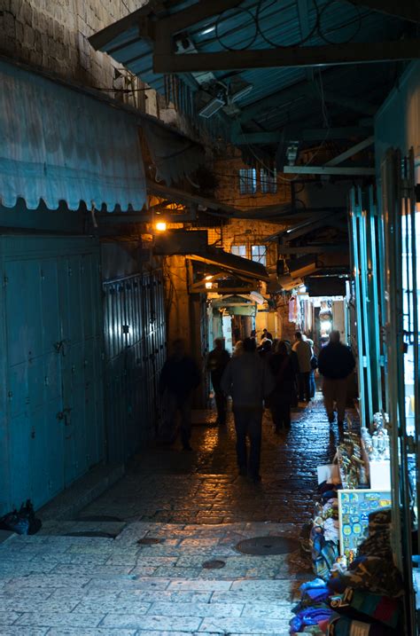 Old City Jerusalem Night Street « jeremya.com