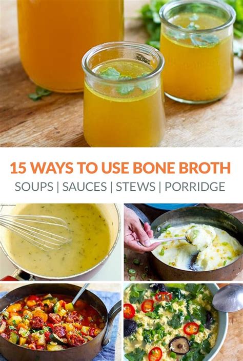 15 Ideas & Recipes For How To Use Bone Broth Every Day