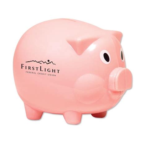 Customized Classic Piggy Bank - Pink - Classic Piggy Bank - Piggy Banks