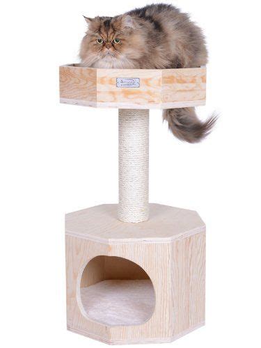 Armarkat Solid Wood Sturdy Cat Tree Condo House Furniture with Cushion ...