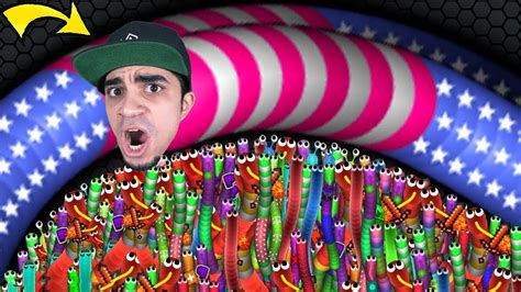 لعبة الثعبان الجائع Slither.io !! 🐍🔥 - YouTube