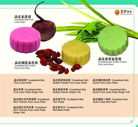 mooncake flavors