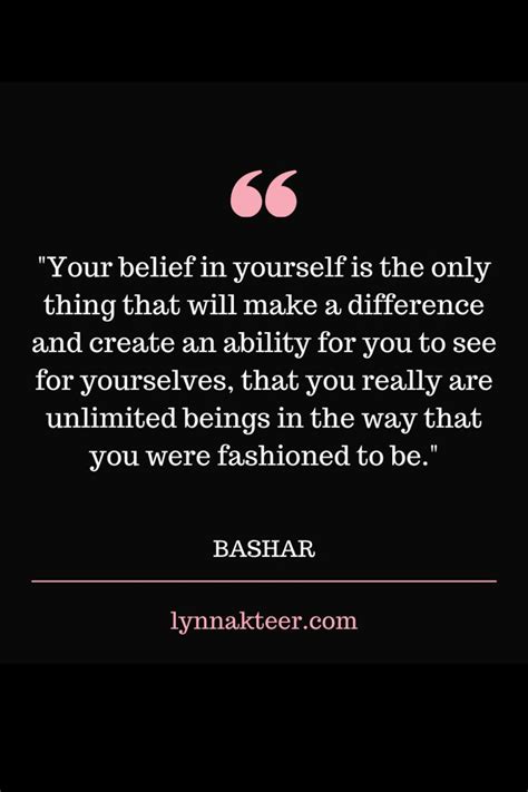 Bashar Quote for Personal Development