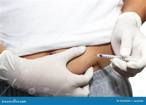 Insulin Injection Sites Abdomen