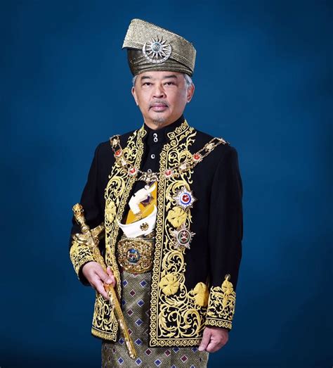 Gambar Potret Rasmi Yang Di-Pertuan Agong XVI dan Raja Permaisuri Agong | Cikgu Ayu dot My