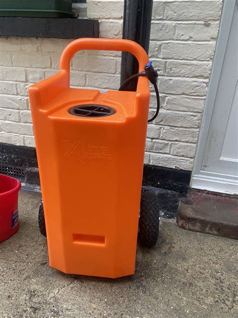 45 Litre Window Cleaning Trolley System + 10m Hose Extension & Hose ...
