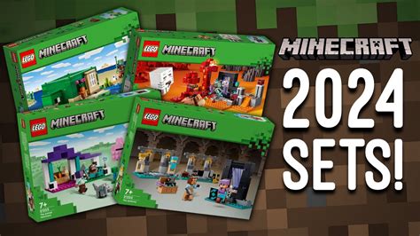 First LEGO Minecraft 2024 Sets!, 51% OFF