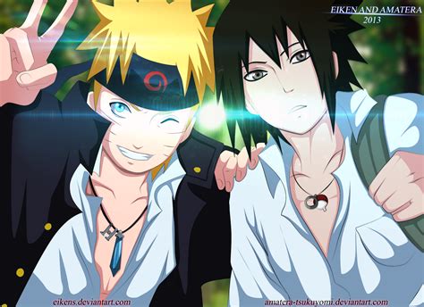 Naruto and Sasuke School by eikens on DeviantArt