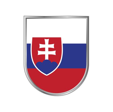 Slovakia Flag Vector 4943359 Vector Art at Vecteezy