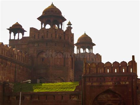 Colourful Old Architecture Inside Red Fort in Delhi India during Day ...