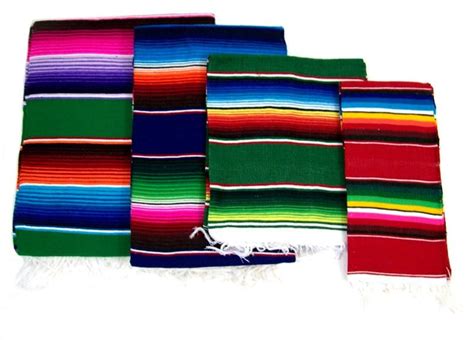 Leos Imports Traditional Mexican Serape Blanket Saltillo Throw in Various Sizes - Walmart.com