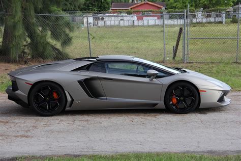 Lamborghini Aventador Gray Matte