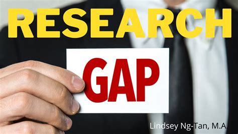 HOW TO WRITE THE RESEARCH GAP: WITH EXAMPLES - YouTube