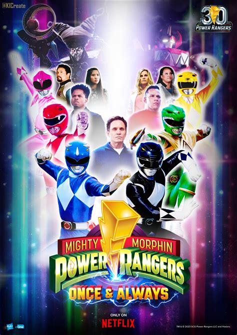 Mighty Morphin Power Rangers : Once & Always (Fanmade Poster) : r ...