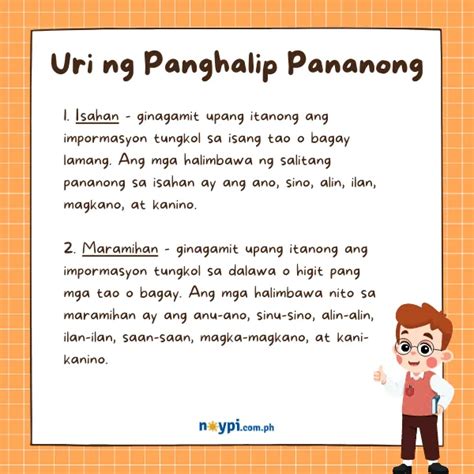 PANGHALIP PANANONG: Kahulugan, Uri, at Mga Halimbawa