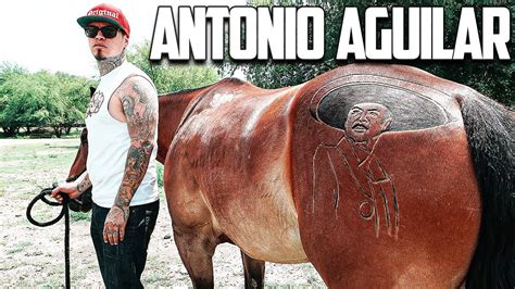 Antonio Aguilar PORTRAIT on a HORSE! - YouTube