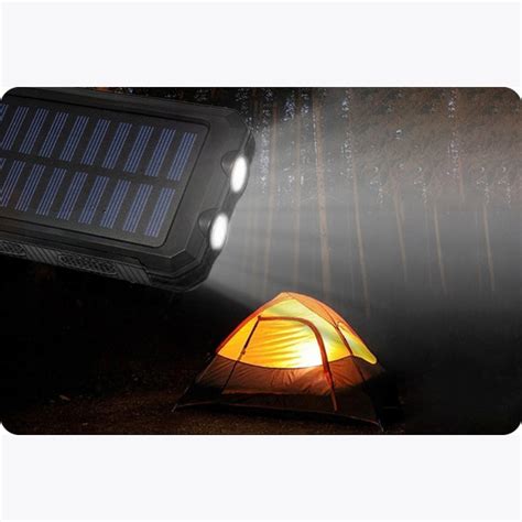 SOLAR POWERBANK WITH BUILT-IN FLASHLIGHT – SOLAR CHARGING – The Importers