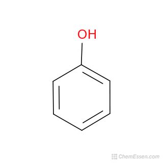 Phenol Structure - C6H6O - Over 100 million chemical compounds | CCDDS