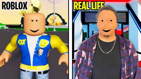 I Became A REAL LIFE ROBLOX CHARACTER In BROOKHAVEN RP! - YouTube