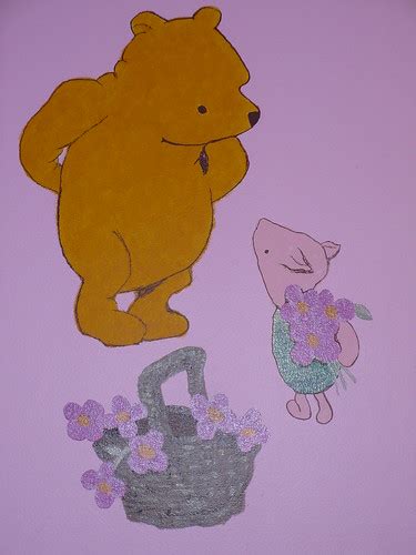 winnie the pooh classic mural | for my niece's room | Leigh Ann Fowler ...