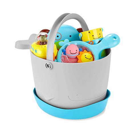 Skip Hop Moby Fun-Filled Bath Toy Bucket Gift Set | JR Toy Company Canada