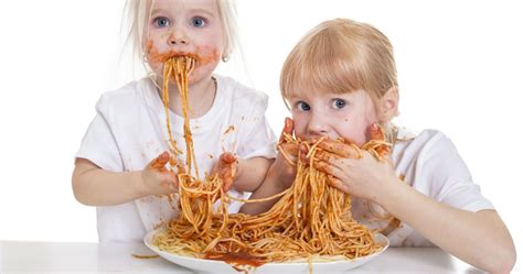 Video: Adorable Baby Boy Goes To Town On Bowl Of Spaghetti To Mom's Delight