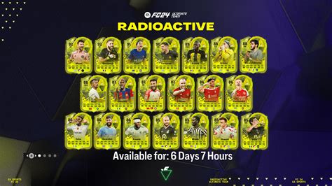 FC 24 Radioactive guide adds new cards for Messi and…